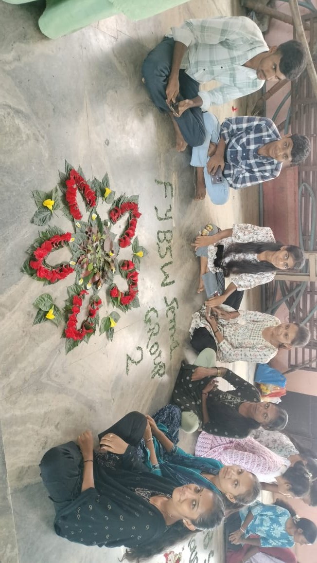 Campus Rangoli Celebration